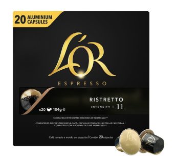 Café L’Or Espresso – Ristretto – 20 capsules