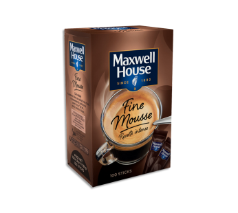 Café  Maxwell House – Fine mousse – 100 sticks