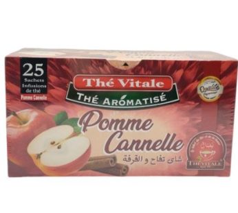 Thé arômatisé Thé Vitale – pomme cannelle- 25 infusions