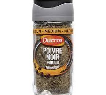 Poivre noir moulu Ducros- 40g