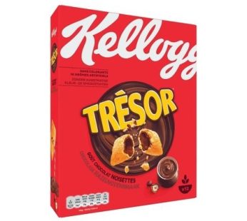 Céréales Kellogg’s Trésor – Goût chocolat noisettes – 410g