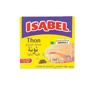 Thon à l’huile de tournesol Isabel – 160g