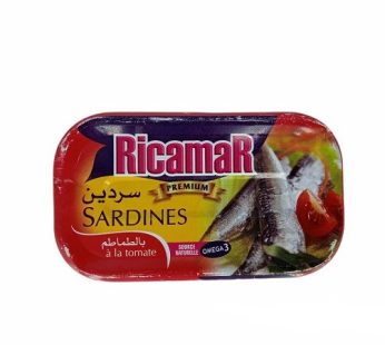 Sardines à la tomate Ricamar – 115g