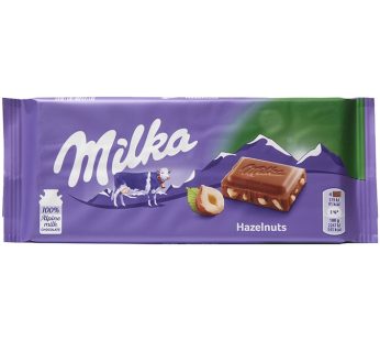 Chocolat Milka – noisettes – 100g