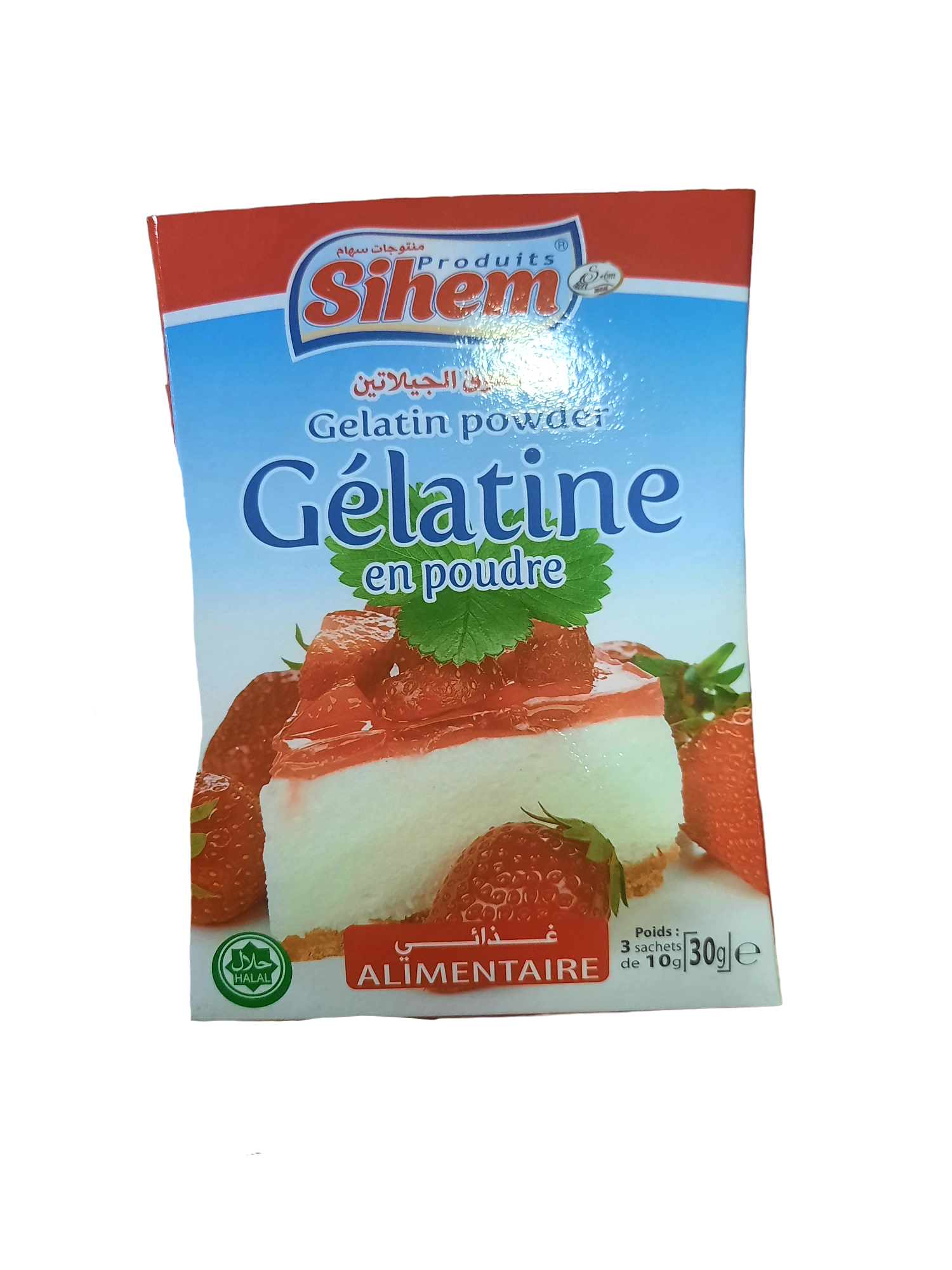 Gélatine en poudre Sihem - 30g - Courses Net