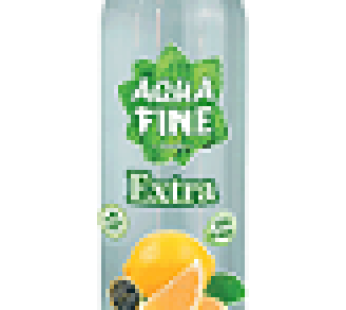 Boisson gazeuse aromatisée Aqua Fine Extra – saveur citron – 1L