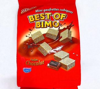 Mini Gaufrettes cubiques -chocolat- Best of Bimo – 190g