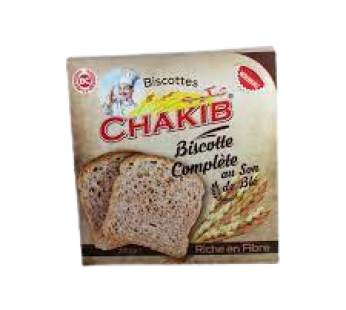 Biscottes complètes Chakib – 200g