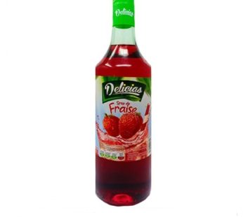 Sirop de fraise – Délicias – 1L