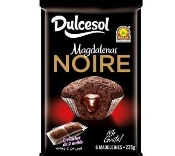 Madeleines Dulcesol – Noire – 6pcs