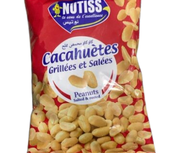 Cacahuètes grillées et salées Nutiss –