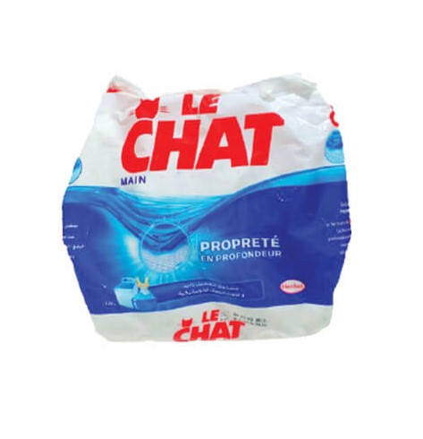 lessive linge Le Chat - poudre - Lavage main - 300g - Courses Net