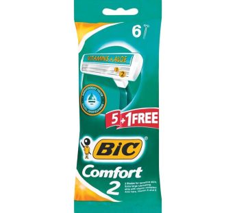Rasoirs jetables BIC Comfort 2 – 6 pcs