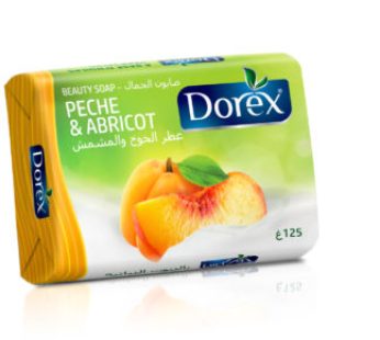 Savonnettes Dorex – Pêche Abricot  – 125g