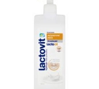 Lait soin pour le corps Lactovit – Lactooil- Extra care- peaux sèches – à pompe -400ml
