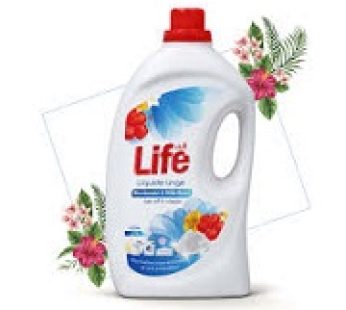 Liquide linge Life – mille fleurs- 3L