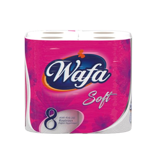 Papier hygiénique Wafa Soft - 8 pcs