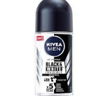 Anti transpirant Nivea Men – Black&White – Roll On 50ml