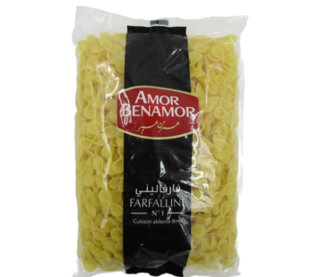 Pâtes Farfalline Amor Benamor – N1- 500g