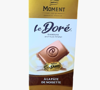 Chocolat au lait Moment – Le Doré – Pâte de noisettes