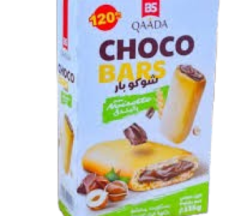 Biscuits fourrés Qaada Choco Bars – saveur chocolat noisette