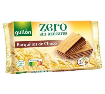 Barquillos Chocolate Wafer – Gullon – Sans Sucre – 180 G